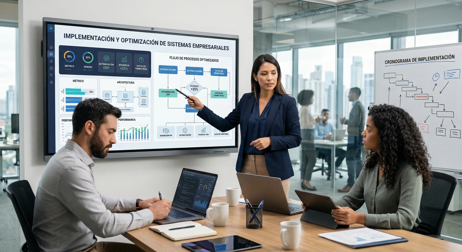 Implementación y optimización de sistemas empresariales
